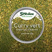 CURRY VERT  SPIRULINE 25GR