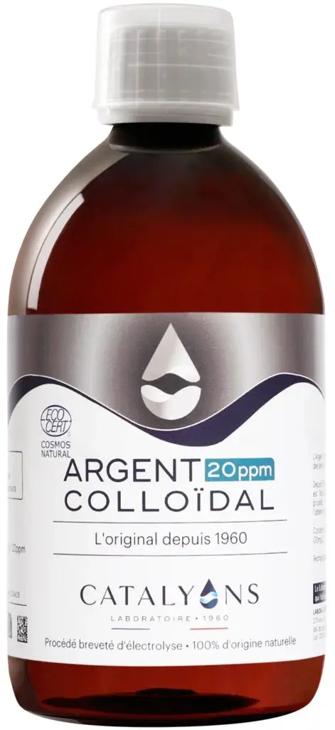 CATALYONS  ARGENT COLLOIDAL 20PPM 500 ML