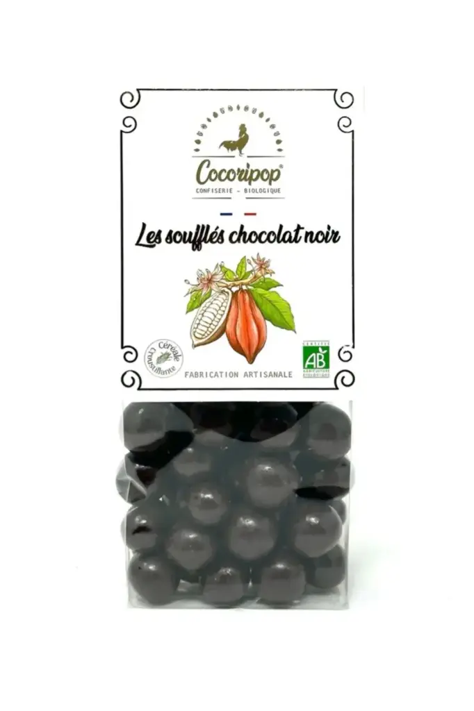 COCORIPOP SOUFFLES CHOCOLAT NOIR 100G