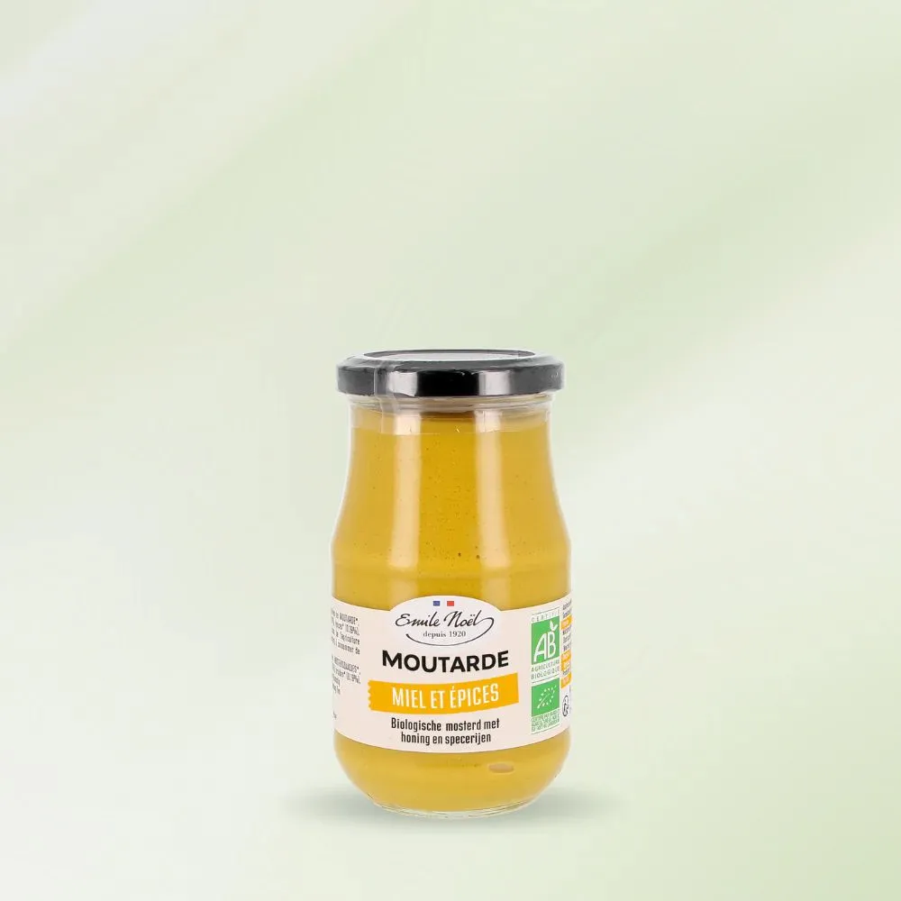 MOUTARDE MIEL & EPICES 200G