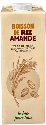 BOISSON DE RIZ AMANDE 1L