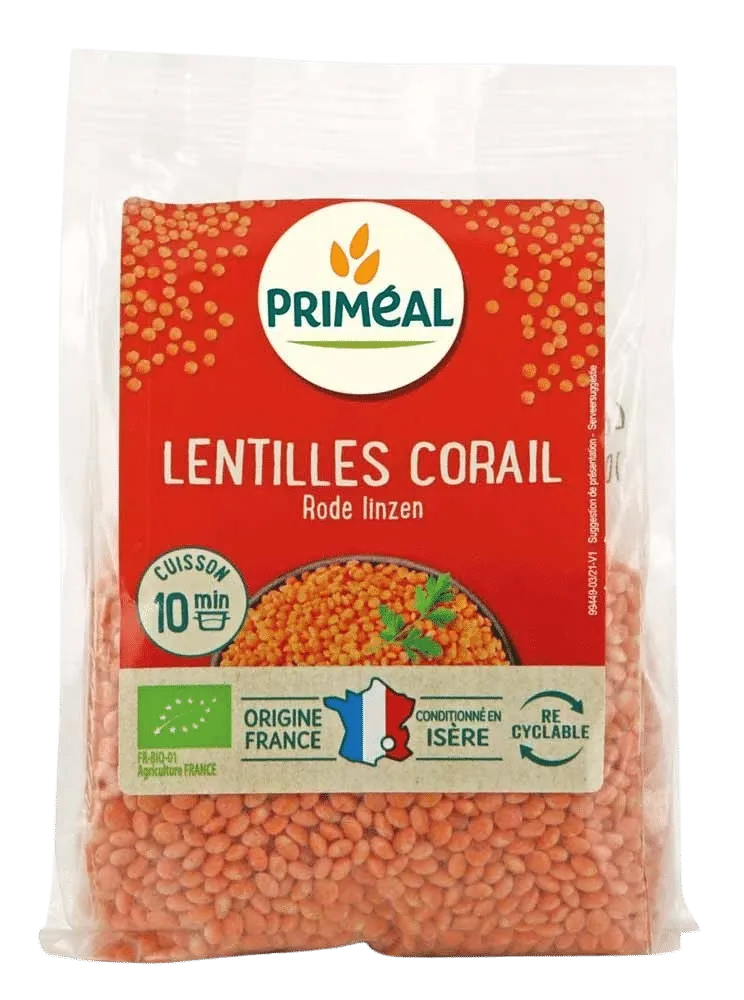 LENTILLES CORAIL FRANCE 250G 