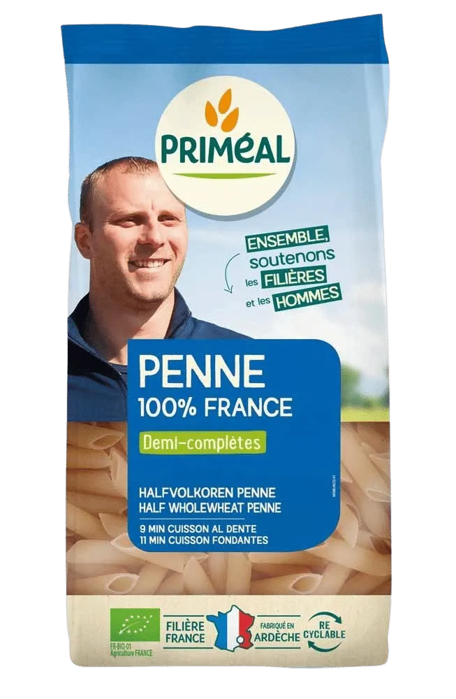 PENNE DEMI COMPLETES FILIERE FRANCE 500G 