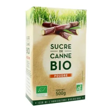 SUCRE DE CANNE BIO 500G
