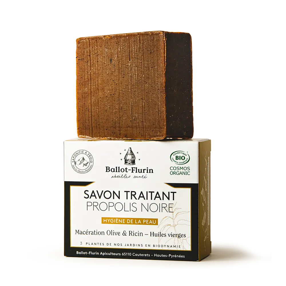 SAVON TRAITANT PROPOLIS NOIRE 100G