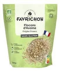 FLOCONS D'AVOINE SANS GLUTEN 500G