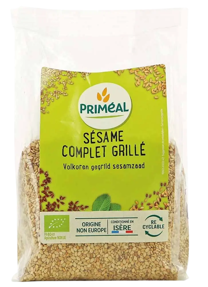 SÉSAME COMPLET GRILLÉ 250G