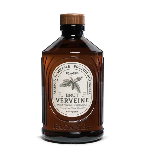 BACANHA  SIROP VERVEINE BRUT BIO 400ML 