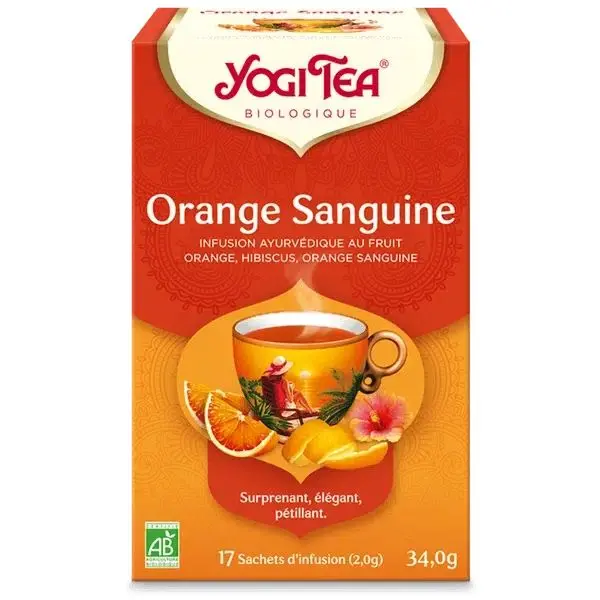 YOGI TEA - ORANGE SANGUINE 