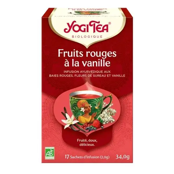 YOGI TEA - FRUITS ROUGES A LA VANILLE