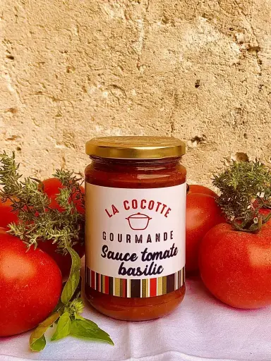 SAUCE TOMATE BASILIC 280 GR