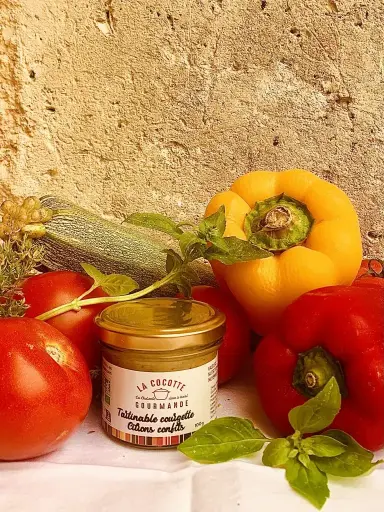 TARTINABLE COURGETTE CITRONS CONFITS 100G