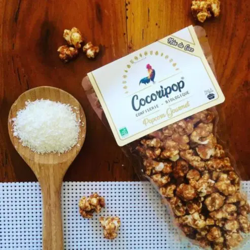POPCORN GOURMET NOIX DE COCO - COCORIPOP -  80G 