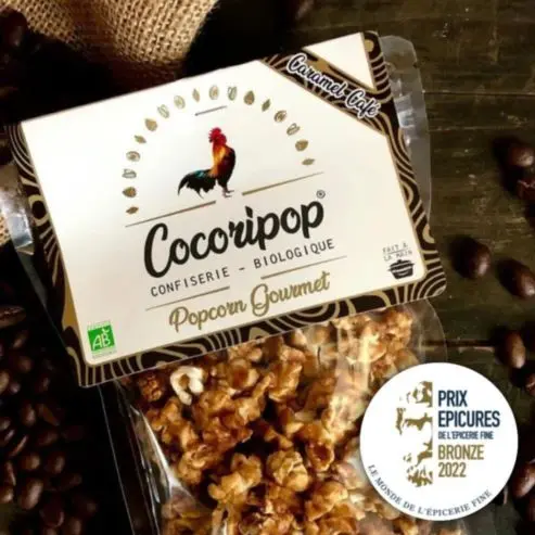 POPCORN GOURMET CARAMEL CAFE - COCORIPOP -  80G