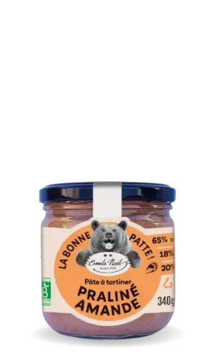 PATE A TARTINER PRALINE AMANDE  340 GR 