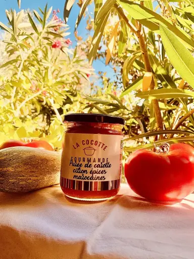 PUREE DE CAROTTE CITRON EPICES MAROCAINES 380G
