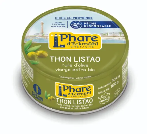 THON LISTAO AU NATUREL 160 G