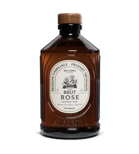 BACANHA SIROP DE ROSE BRUT BIO 400 ML