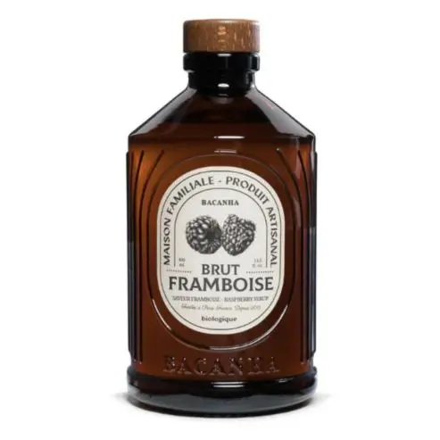 BACANHA SIROP FRAMBOISE BRUT BIO  400ML