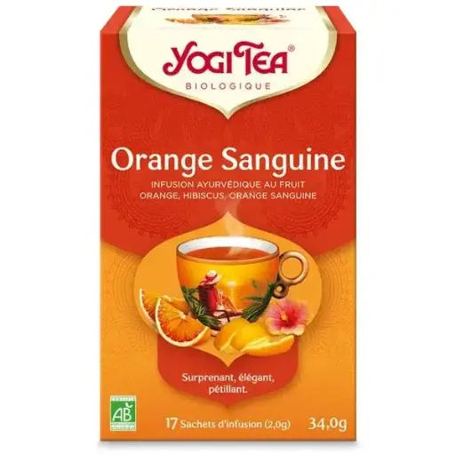 YOGI TEA - ORANGE SANGUINE 