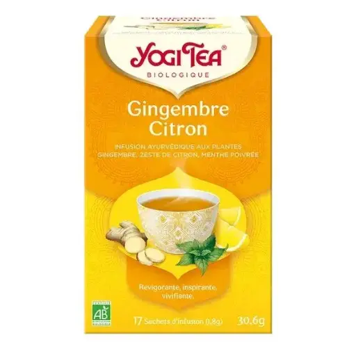 YOGI TEA - GINGEMBRE CITRON